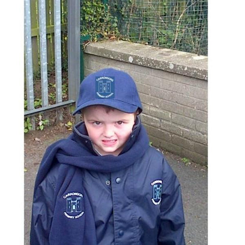 Carrowdore Primary School Navy Cap
