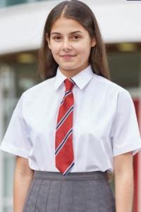 Girls Short Sleeve Blouse REGULAR-FIT (Twin Pack)