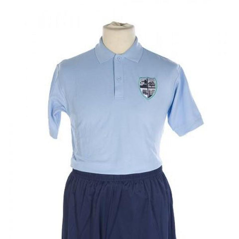 Beechlawns School P.E Polo Shirt - Sky