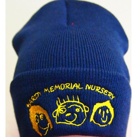 Hardy Memorial Knitted Hat Navy